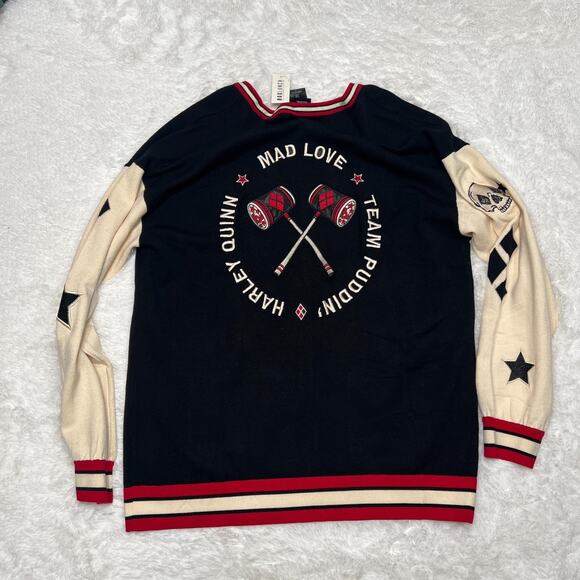 DDC COMICS HARLEY QUINN ICONS CARDIGAN - Picture 4 of 6